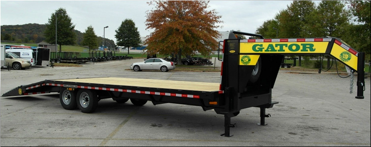 Gooseneck flat bed trailer for sale14k  Stark County, Ohio